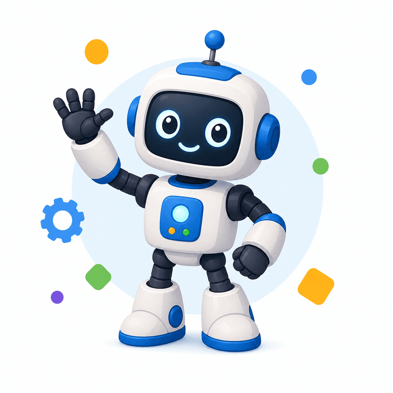 Robot coloring pages