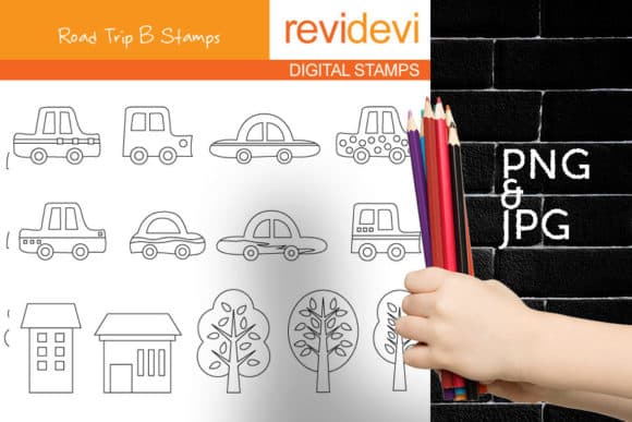Trees and Cars Coloring Pages coloring pages