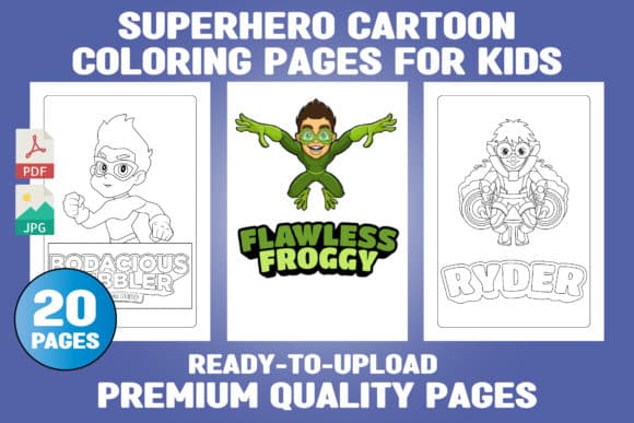 20 Best Superhero Coloring Pages for Boys (Free Printable 2026)
