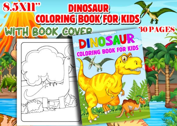 15 Best Classic Dinosaur Coloring Books with Covers (Full Sets)