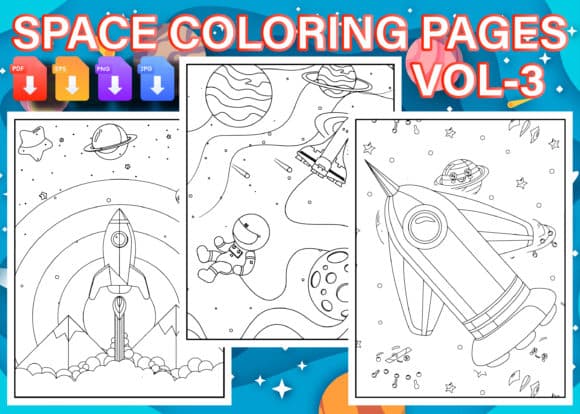20 Best Space Coloring Pages for Boys (Free Printable 2026)