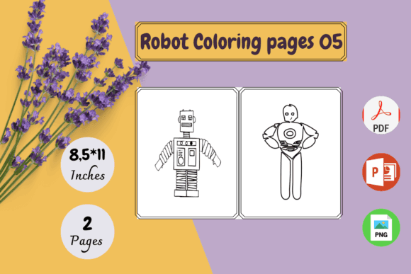 Robot Coloring Pages coloring pages