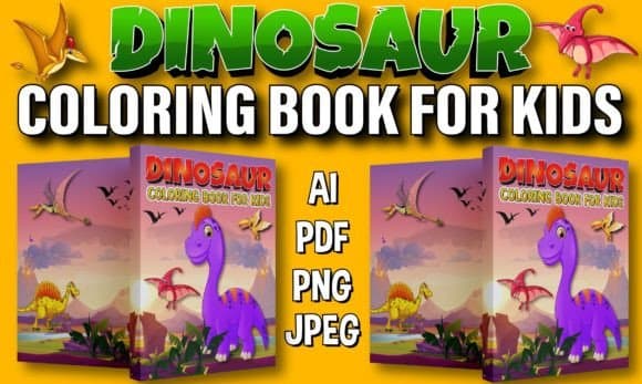 10 Best Dinosaur Coloring Books for Kids Ages 3-8 (Free Printable)