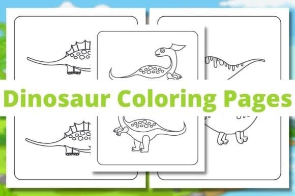 Dinosaur Coloring Pages Vol 8 coloring pages