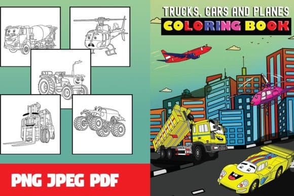50 Vehicles Planes Trucks Coloring Pages coloring pages
