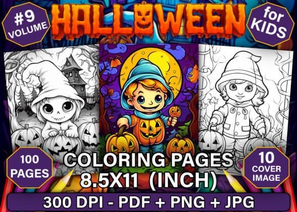 Halloween Coloring Pages for Kids coloring pages