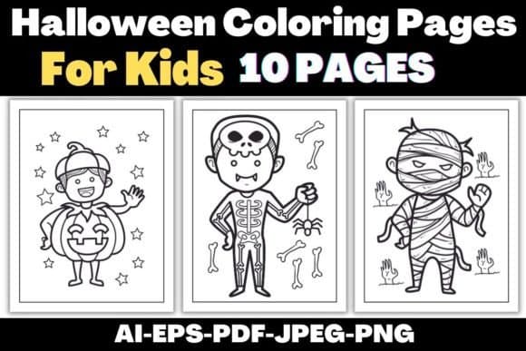 Halloween Coloring Pages for Kids coloring pages