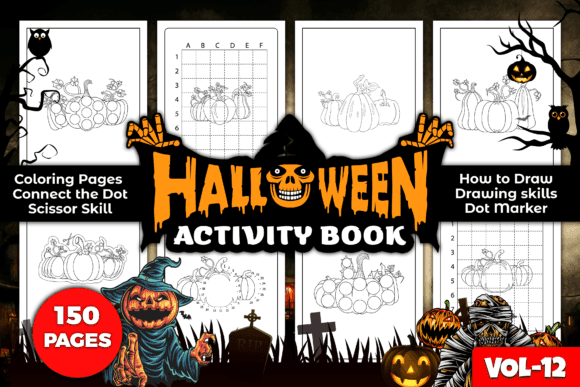 15 Best Halloween Activity Books and Coloring Pages for Kids
