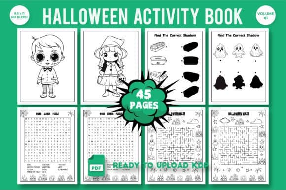15 Best Halloween Activity Books and Coloring Pages for Kids