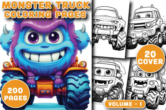 15 Best Monster Truck Coloring Pages for Boys