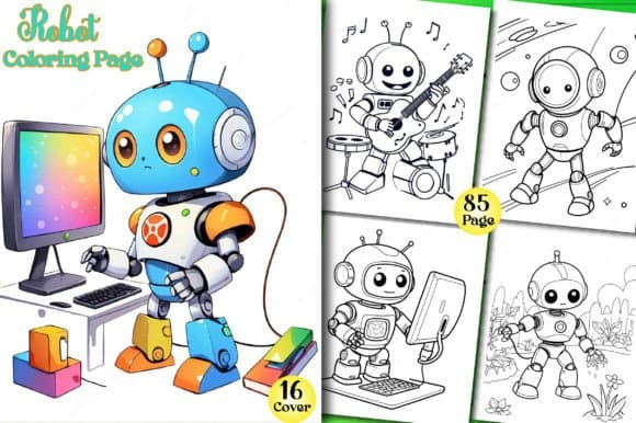 20 Best Robot Coloring Pages for Boys (Free Printable 2026)