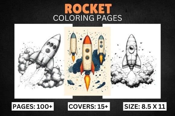 100+ Rocket Coloring Pages for Kids coloring pages