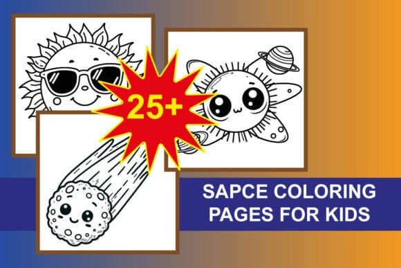Space Coloring Pages for Kids coloring pages