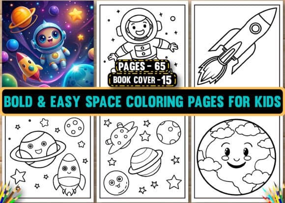 20 Best Space Coloring Pages for Boys (Free Printable 2026)