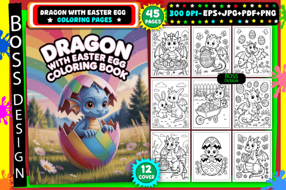 10 Fun Seasonal Dragon Coloring Pages for Boys